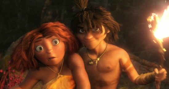 The Croods Eep and Guy